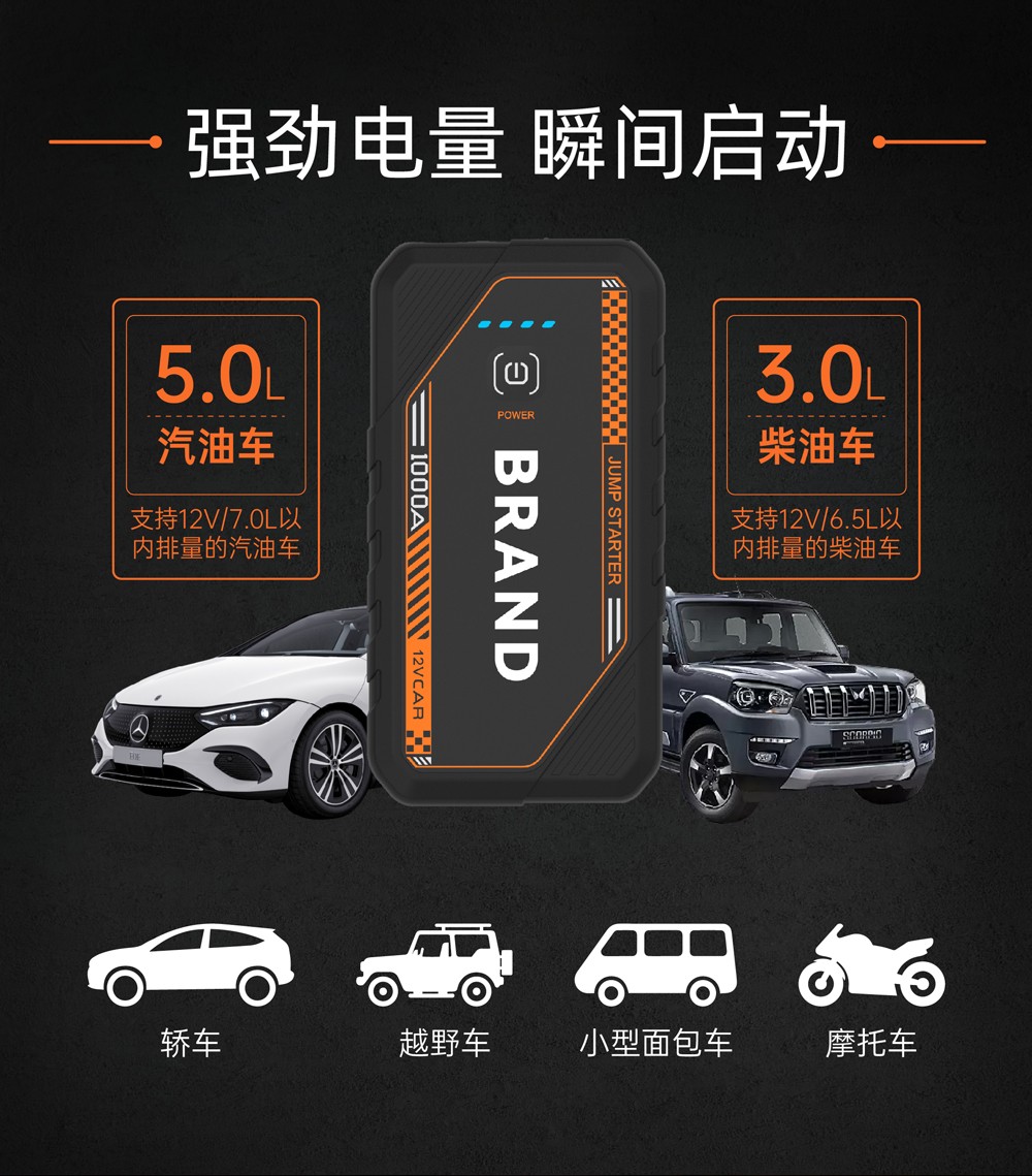 Boltpower電將軍K23多功能汽車(chē)啟動(dòng)電源06