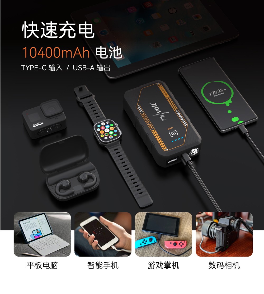 Boltpower電將軍K23多功能汽車(chē)啟動(dòng)電源08